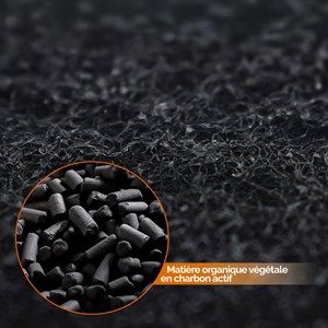 Filtres à charbon actif pour composteur