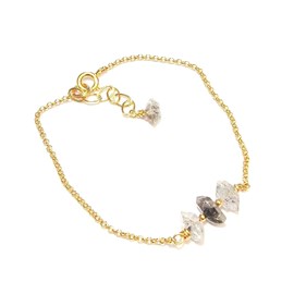 Bracelet quartz diamant