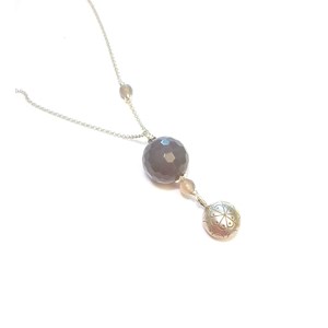 Bola de grossesse agate grise