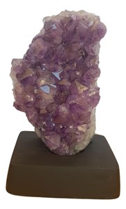 Druse en améthyste 1kg sur socle