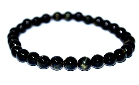Bracelet 4 mm en oeil de faucon