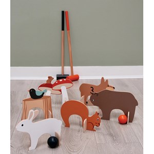 Croquet d'intérieur forêt