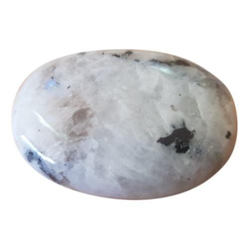 Galet en labradorite blanche 6 cm