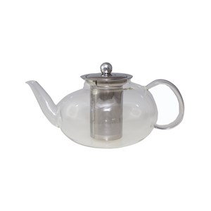 Théière verre accessoires en inox