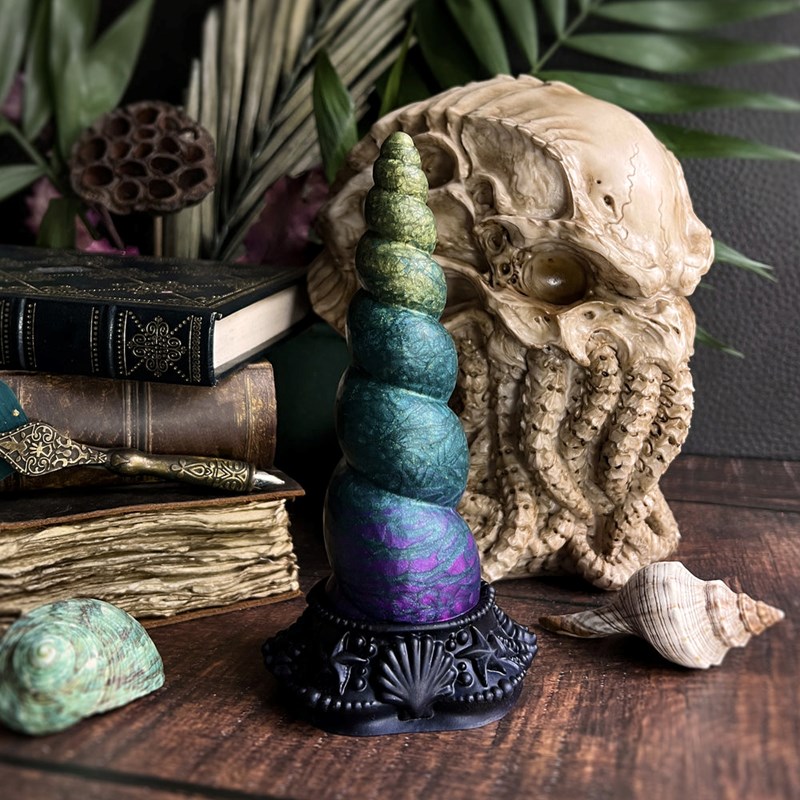 Fênra, dildo corne en silicone médical