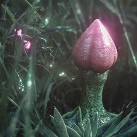 Nymf, plug anal bourgeon de fleur