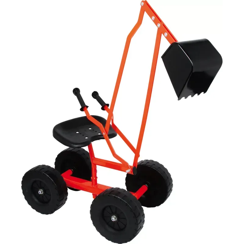 SMALL FOOT Legler Excavatrice avec roues