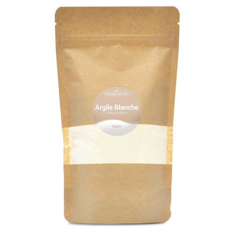 Argile blanche kaolinite - poudre ultra-ventilée - 200g