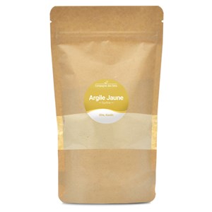 Argile jaune illite - poudre surfine - 300g