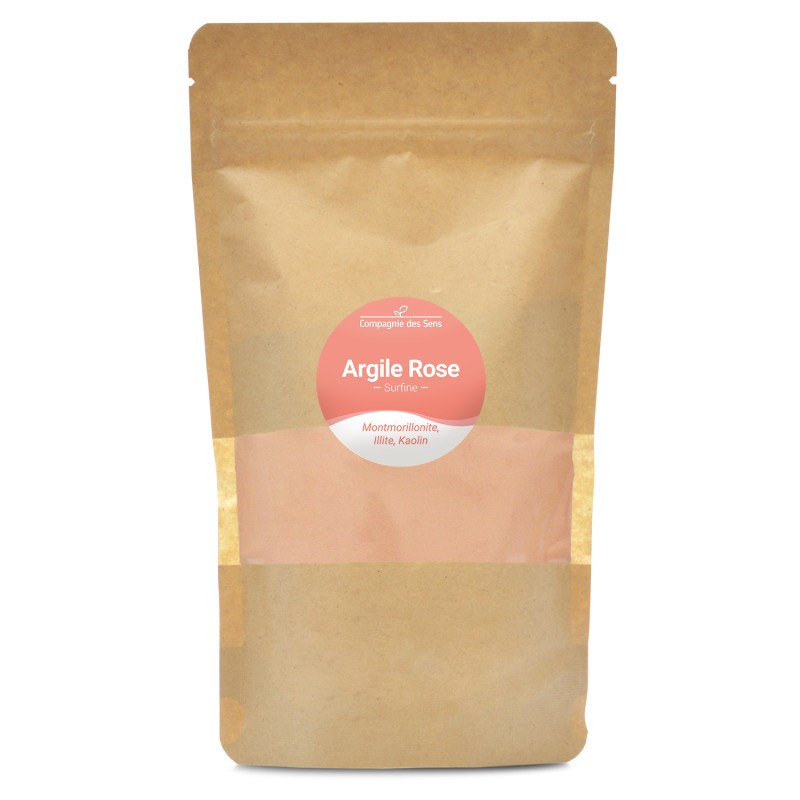 Argile rose montmorillonite - poudre surfine - 300g