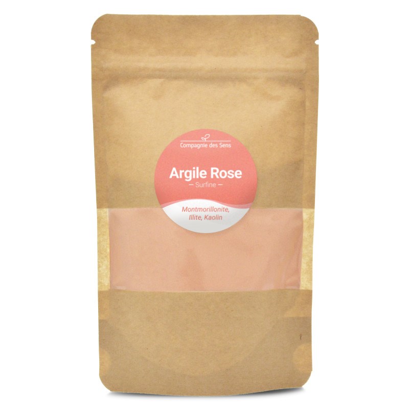 Argile rose montmorillonite - poudre surfine - 150g
