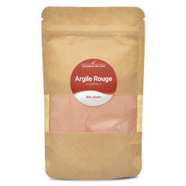Argile rouge illite - poudre surfine - 150g