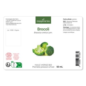 Brocoli - huile végétale bio 100ml