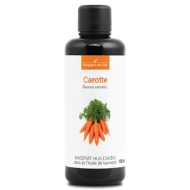 Carotte - macérât huileux bio - 100ml - flacon en verre