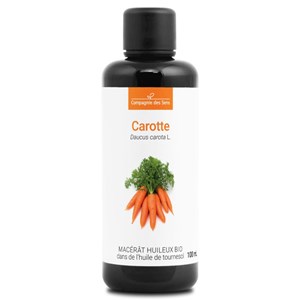 Carotte - macérât huileux bio - 100ml -