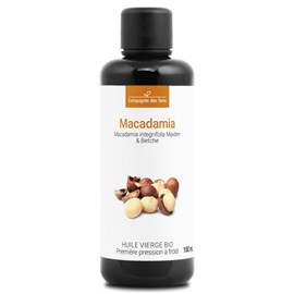 Huile de macadamia bio - 100ml - fraîcheur garantie oxycert® - vierge & de 1?? p