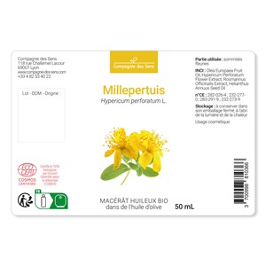 Millepertuis - macérât huileux bio 100ml