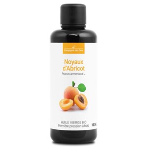 Huile de noyaux d'abricot bio - 100ml - fraîcheur garantie oxycert® - vierge & d