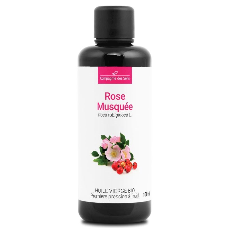 Huile de rose musquée du chili bio - 100ml - fraîcheur garantie oxycert® - vierg