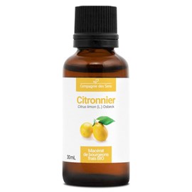 Citronnier bio - 30ml (citrus limon) – macérat concentré de bourgeons frais