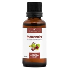 Marronnier bio - 30ml (aesculus hippocastanum) – macérat concentré de bourgeons