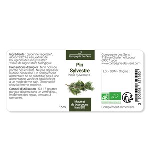 Pin sylvestre macérat bourgeons bio 30ml 30