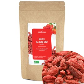 Baies de goji bio - 150g (séchées) - source de vitamine c