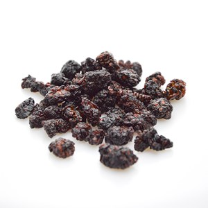 Mulberries noires bio - 150g (séchées) - riche en fer