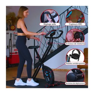 Vélo d'appartement sv-317 - pliable