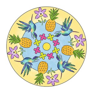 Ravensburger mandala - midi - flamingo