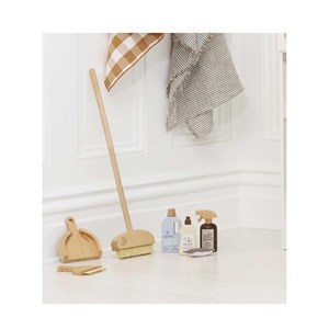 Set de ménage imitation en bois