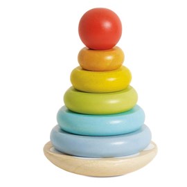 Culbuto arc-en-ciel à empiler