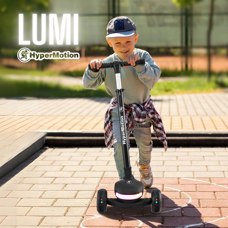 Trottinette enfant draisienne roues led