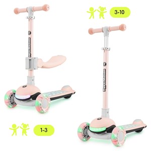 Trottinette enfant draisienne roues led