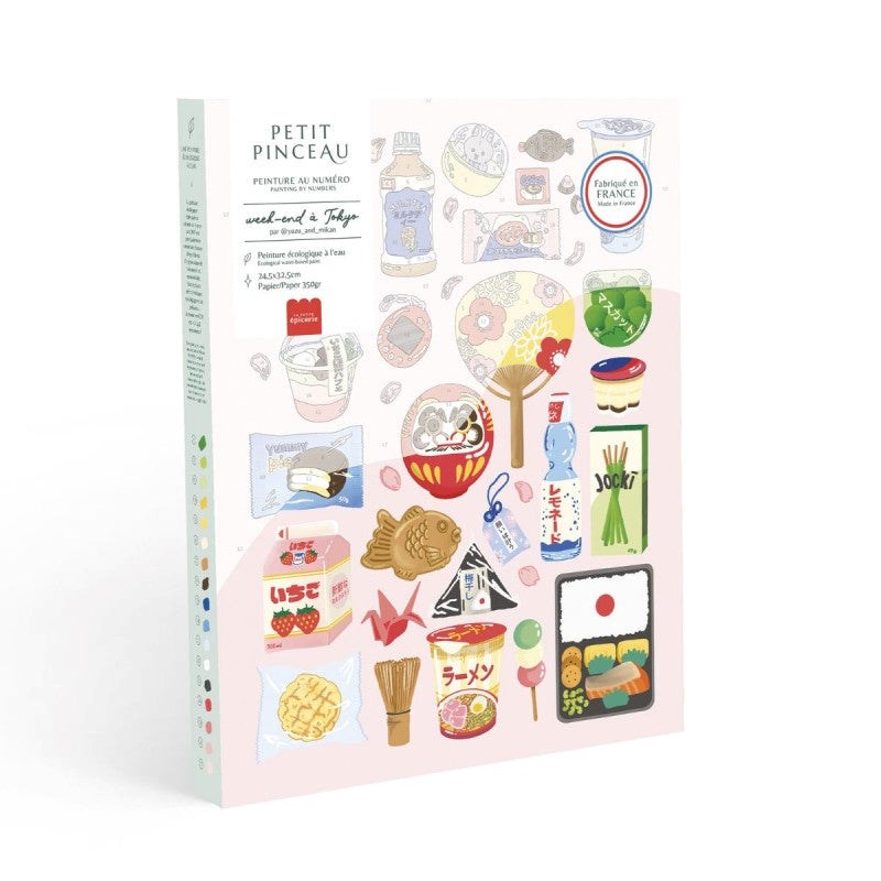 Coffret peinture au numéro - week-e