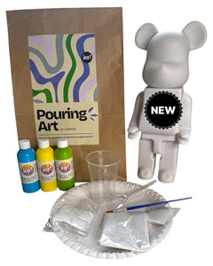 Kit diy pouring art  ourson lego– c
