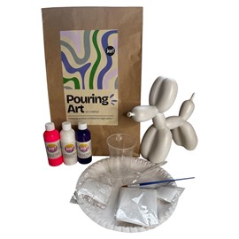 Kit diy pouring art chien ballon– c