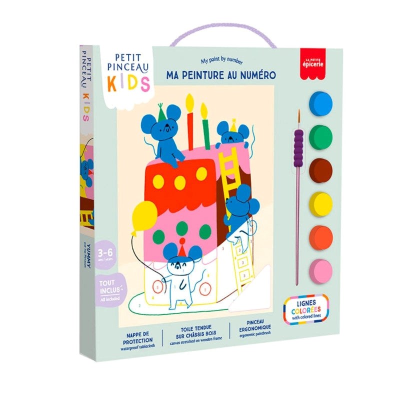 Petit pinceau kids – yummy - kit de