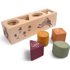 Jouet trieur de formes en bois