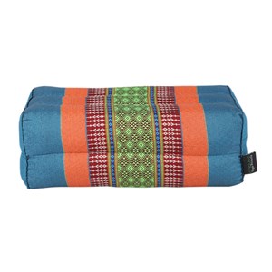 Coussin yoga méditation kapok blue Bleu