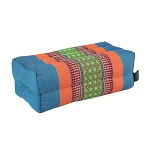 Coussin yoga méditation kapok blue Bleu