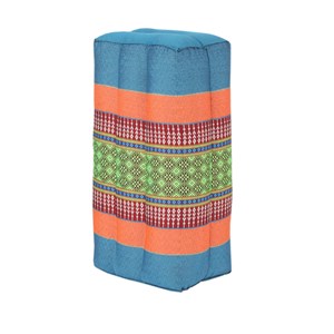 Coussin yoga méditation kapok blue Bleu