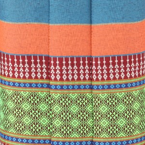 Coussin yoga méditation kapok blue Bleu