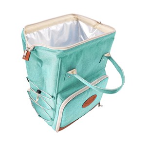 Sac à dos pique-nique turquoise 2p