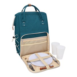 Sac à dos pique-nique escapade bleu 2p