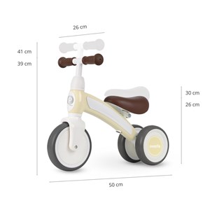 Porteur qplay sweetie crème