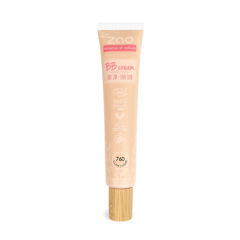 ZAO Make Up - Bb cream bio (tube 30 ml) clair zao