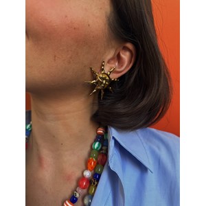 Boucles d'oreilles rose