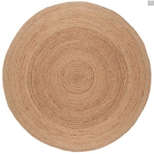 Tapis rond jute naturelle arfo