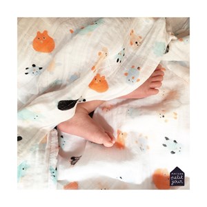 Lange doudous 70 x 70 cm